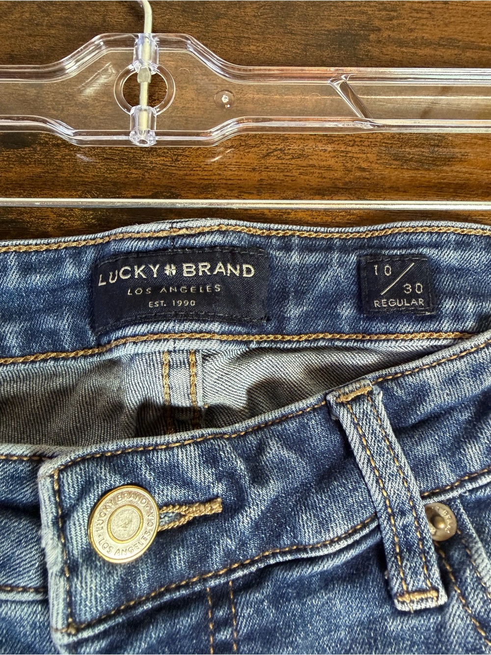 Lucky Brand Women’s Size 10/30R Mid Rise Skinny Hayden Jeans Medium Wash - Picture 9 of 15